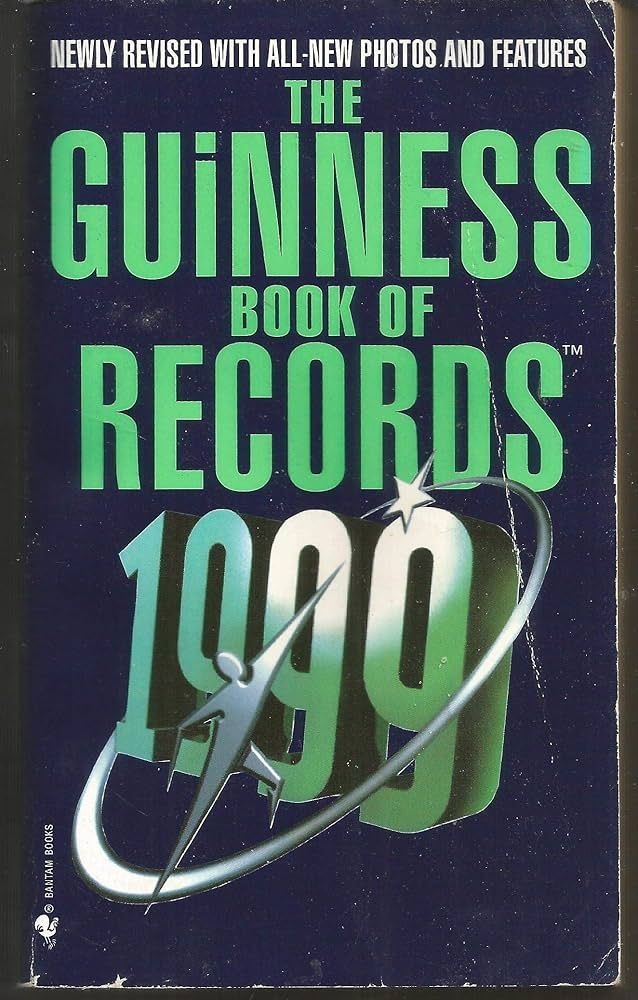 Cover of the 1999 Guinness Book of Records