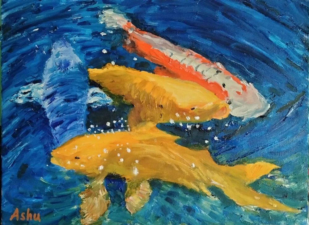 "Helter-Skelter - Koi Pond"