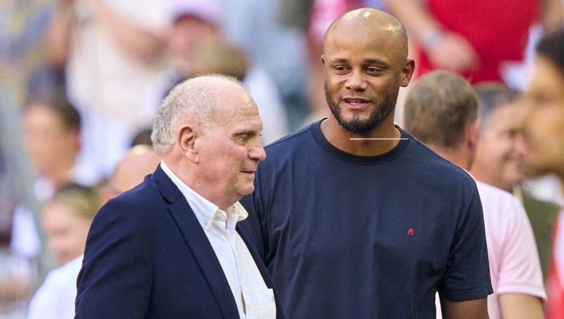 Als FC-Bayern-Patron Uli Hoeneß 2001 den jungen Vincent Kompany plötzlich in Mechelen aufsuchte