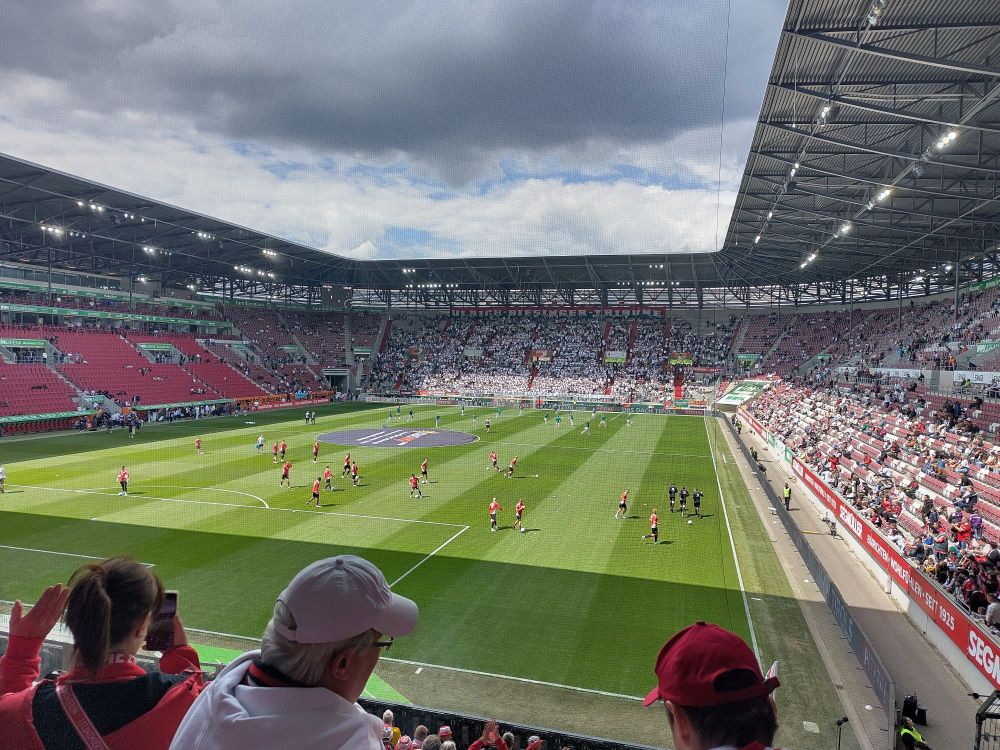 Stadion Augsburg gegen Union