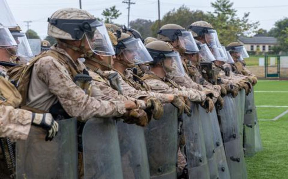 Marines move into LA for security, more Guard troops assigned to ICE immigration sweeps