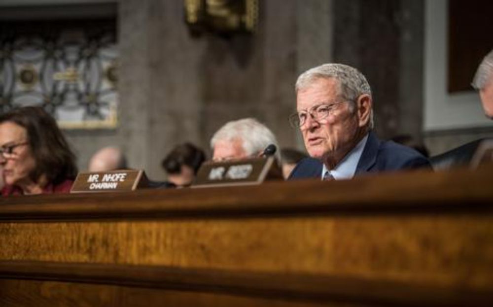 Republican Sen. Jim Inhofe of Oklahoma dies at 89