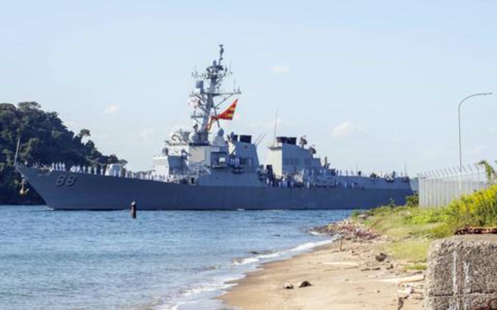 Destroyer USS Preble arrives in Japan armed with high-energy laser weapon