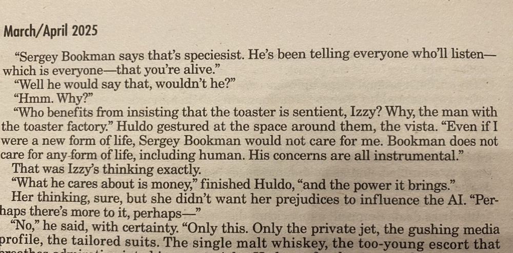 (quote from novella) 