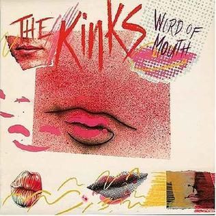 Album cover: The Kinks, Word of Mouth.