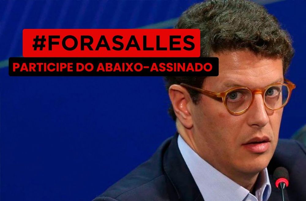 Abaixo-assinado #FORASALLES