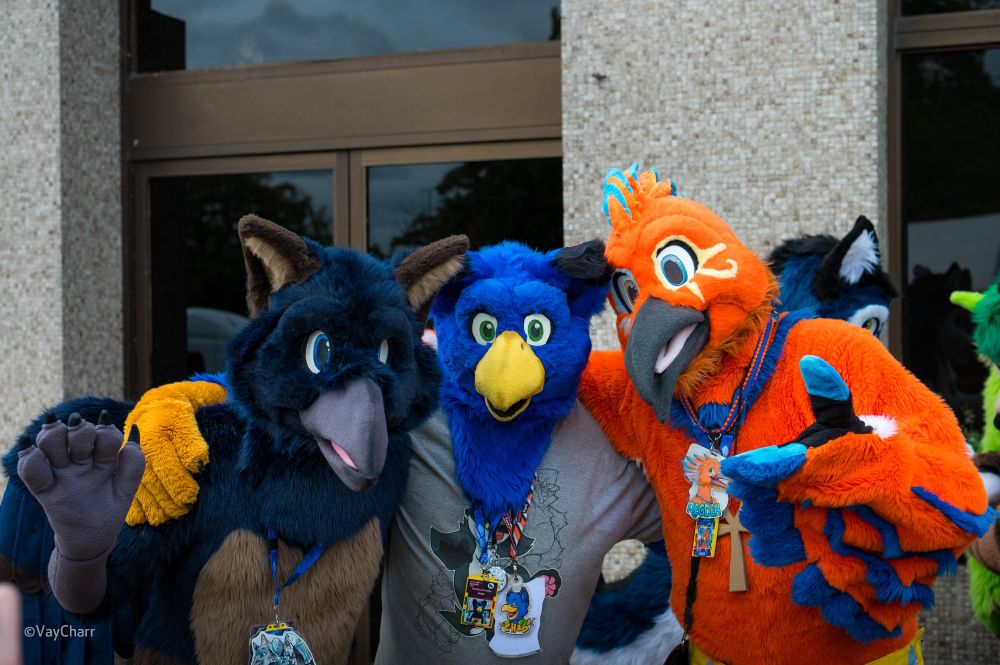 Sterling, chad and Regdeh fursuits at cfz
