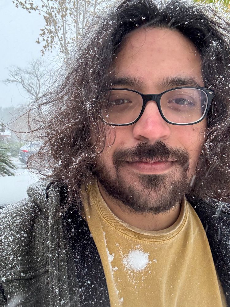 Me standing in the snow.