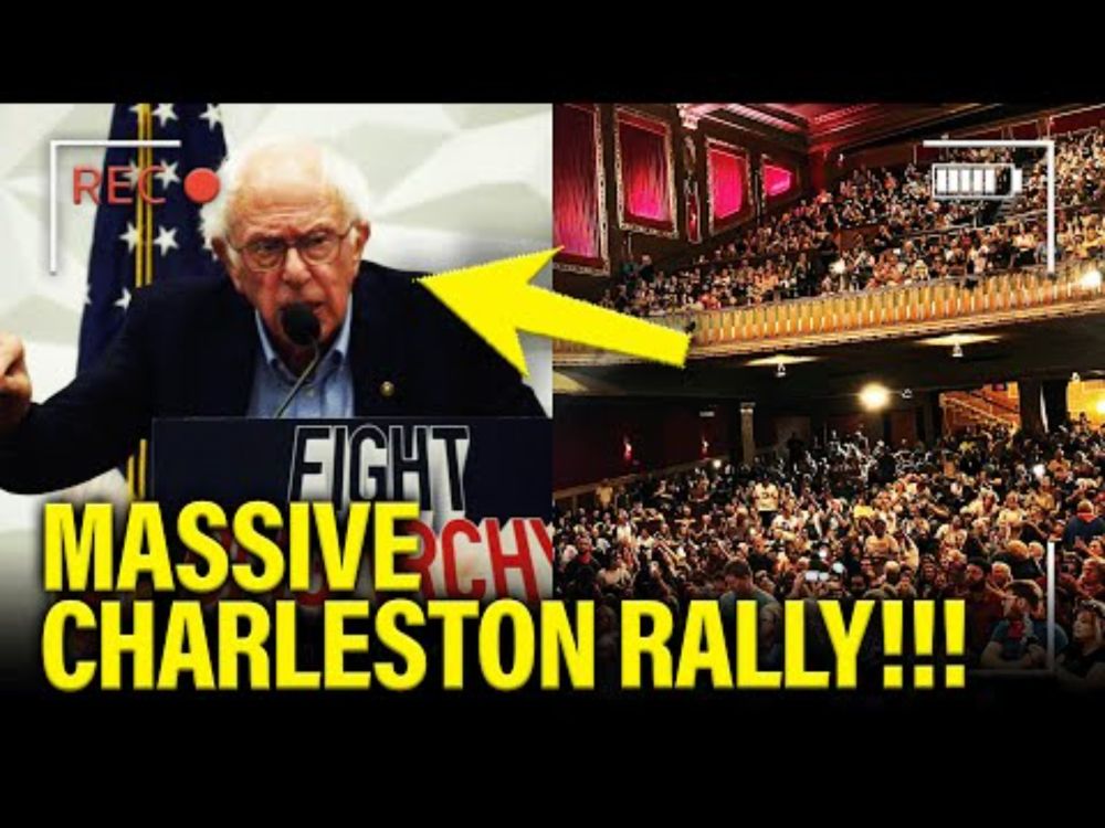 Bernie DESTROYS Trump at PACKED Rally in CHARLESTON