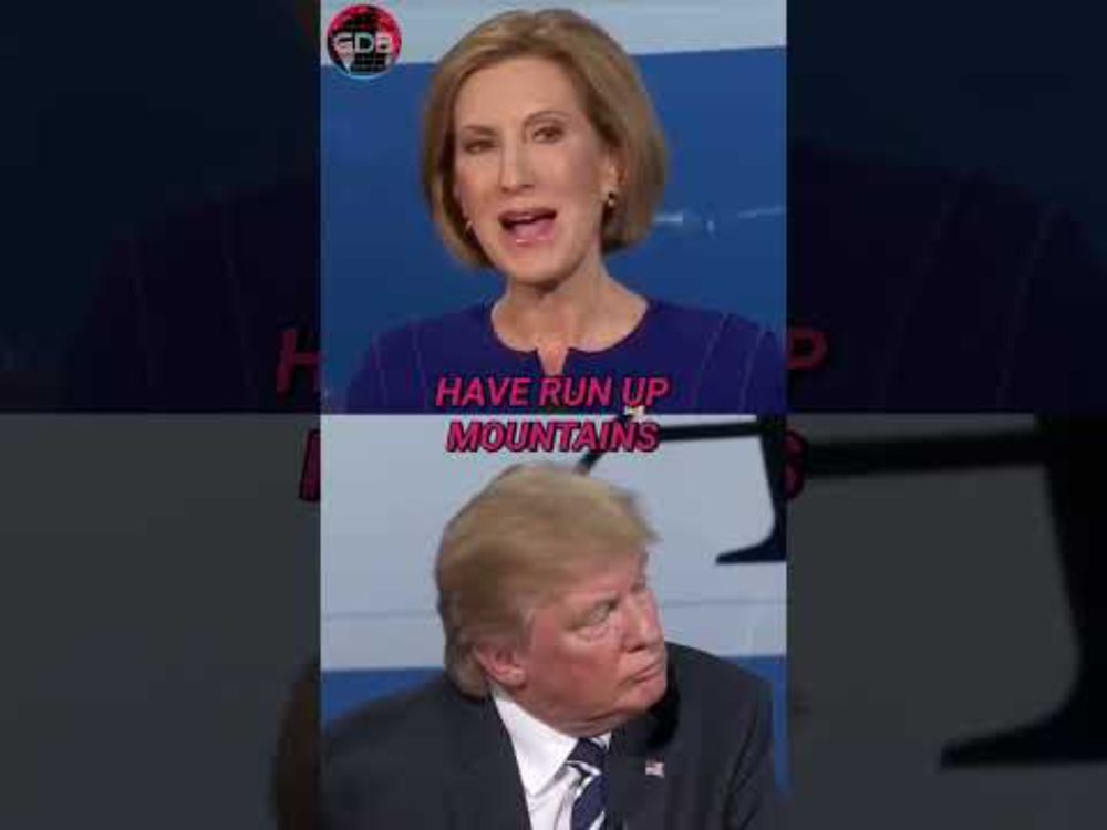 ‘Throwback Trust Issues!’: Fiorina Confronts Trump on Bankruptcy, Debt and Trust #trump #fiorina