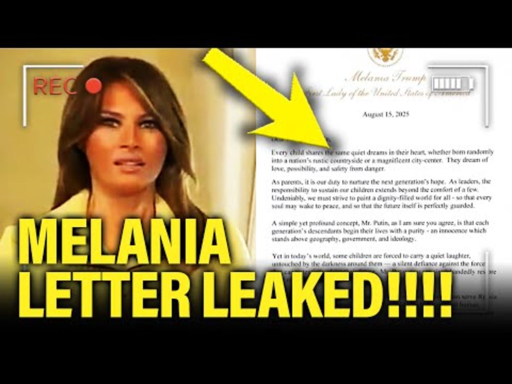 Melania DARK PAST Surfaces as Putin Letter GETS LEAKED