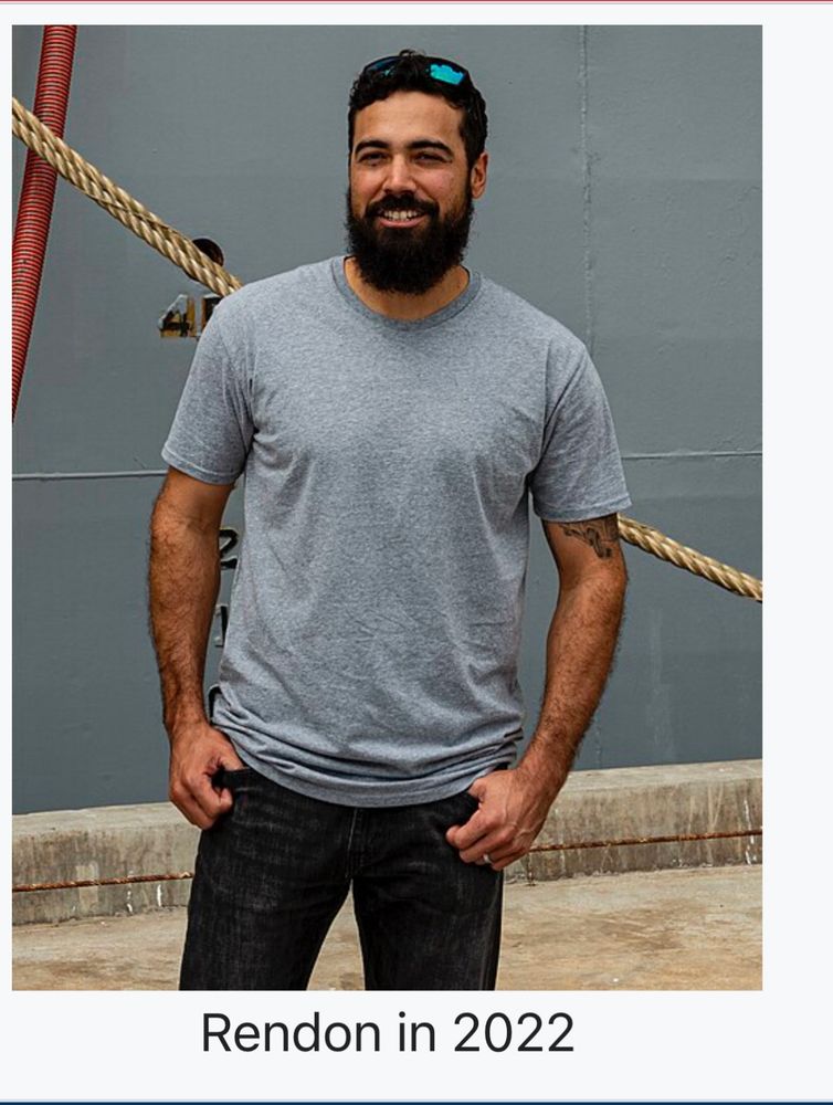 a picture of Anthony Rendon in 2022. he’s got a thick black beard, a wry smile, a gray shirt, and dark pants. his hands are in his pockets. not pictured: anything remotely related to baseball, which really nails Rendon’s aesthetic. I was going to do one of those long, rambling alt text things where I talk about how much disdain Rendon has for baseball but in Rendon’s honor I’m going to check out and not do it.