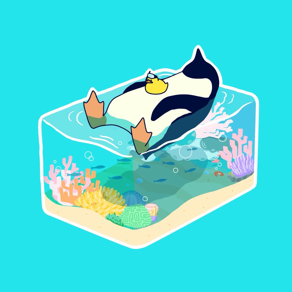 ペンギン・フロートpenguin float sea