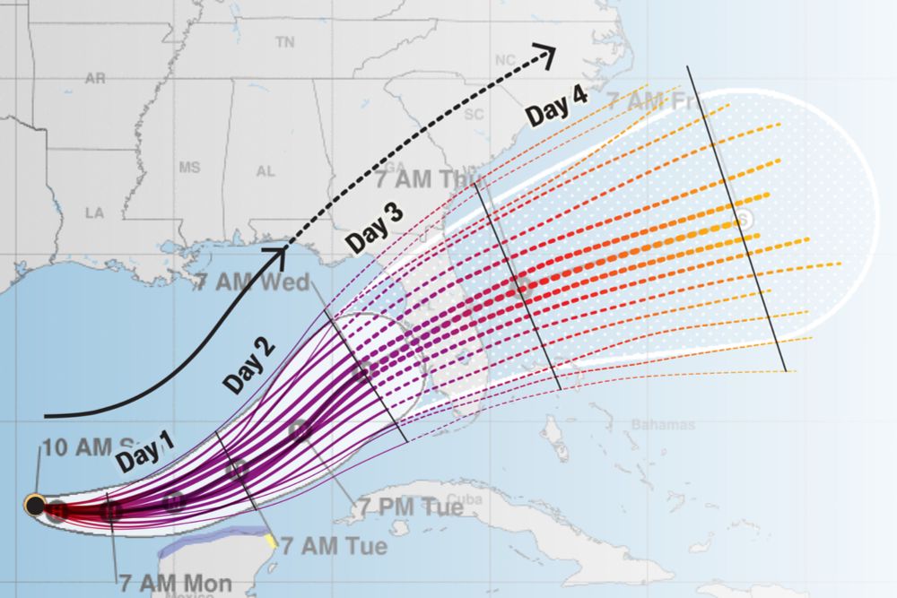 Hurricane forecasts feature a “cone of uncertainty,” but what is it actually showing? Scientific American breaks it down for you