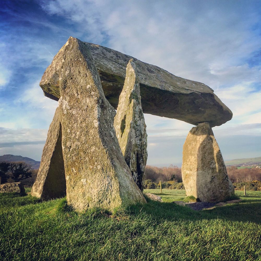 Pentre Ifan dolmen, Pembrokeshire. 
