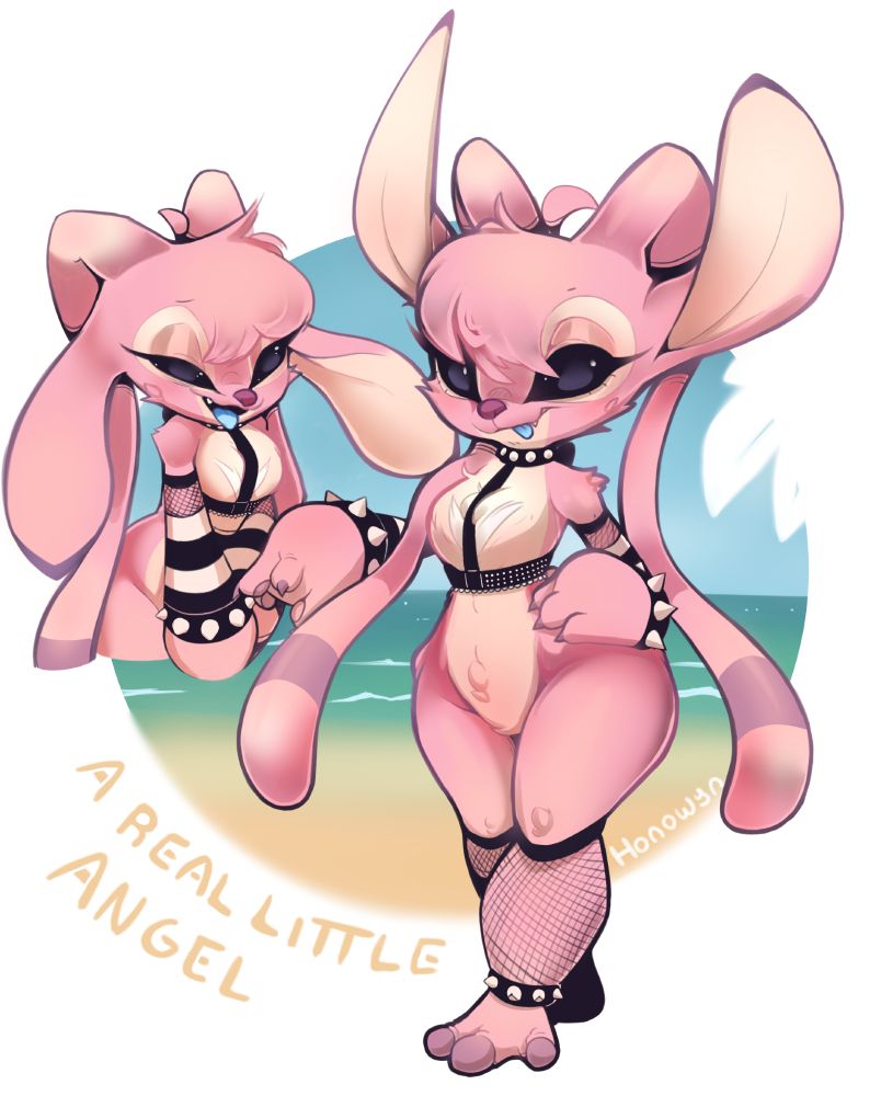 Angel from Lilo and Stich with a goth girl look

#furry #anthro #kemono #angel #liloandstitch #artist #illustration #beach #thicc #cute #goth #gothgf #aliengirl
