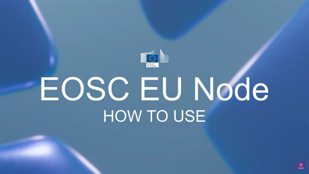 EOSC EU Node: How to use
