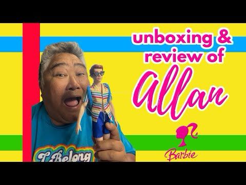 Unboxing & Review of the ALLAN doll (BARBIE FAMILY & FRIENDS)