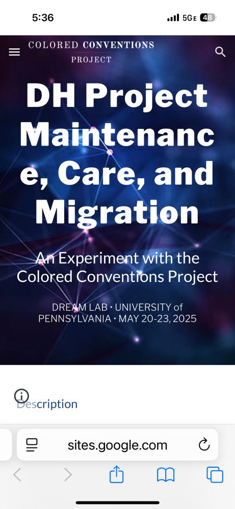 DH Project Maintenance, Care, and Migration: An Experiment with the Colored Conventions Project