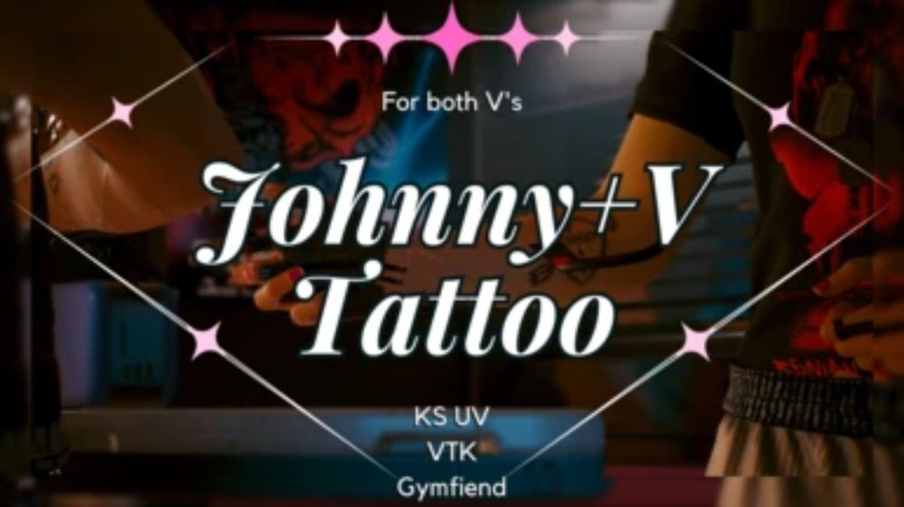 Johnny Plus V Tattoo (KS UV - VTK - Gymfiend)