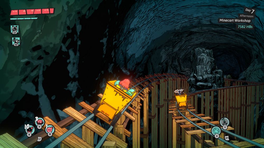 Dungeons of Hinterberg: A mine cart ride