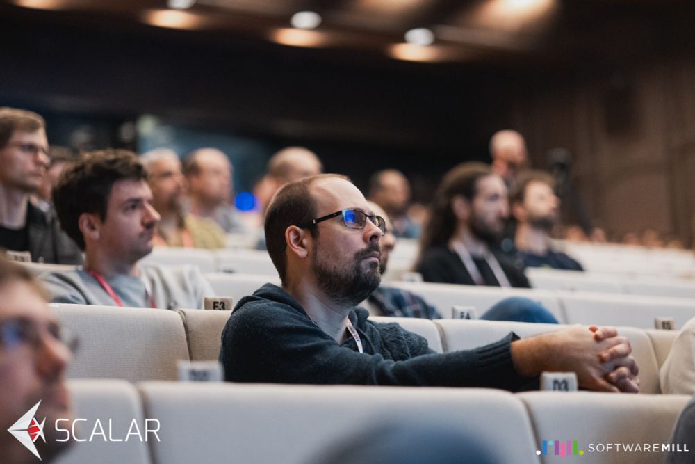 Me attending Scalar 2025