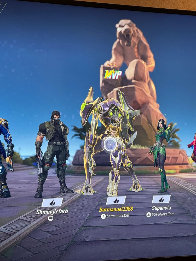 MVP as peni Parker in marvel rivals 