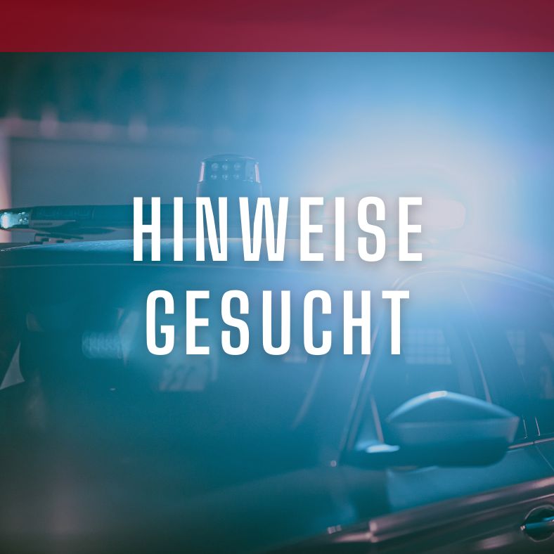 ein Polizeiauto mit eingeschalteten Lichtern