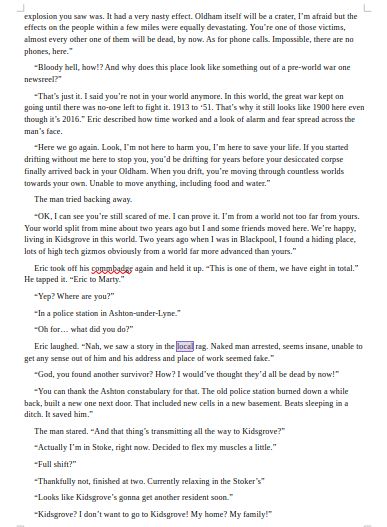 This takes place the day before the Chinese restaurant incident from "picture" as my MC talks his way into the police cell to talk to Jeff and get him out of there.