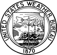 Logo of the United States Weather Bureau — 1870