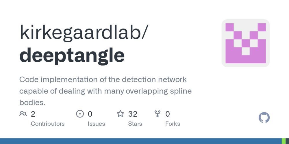 GitHub - kirkegaardlab/deeptangle: Code implementation of the detection network capable of dealing w...