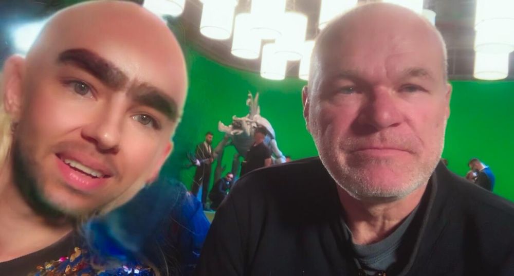 Bobita and Uwe Boll in DO NOT EXPECT TOO MUCH FROM THE END OF THE WORLd