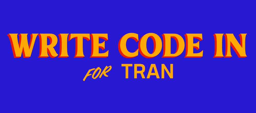 Zohran Mamdani sign creator. It says:
WRITE CODE IN
FOR TRAN