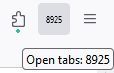 Open tabs: 8925