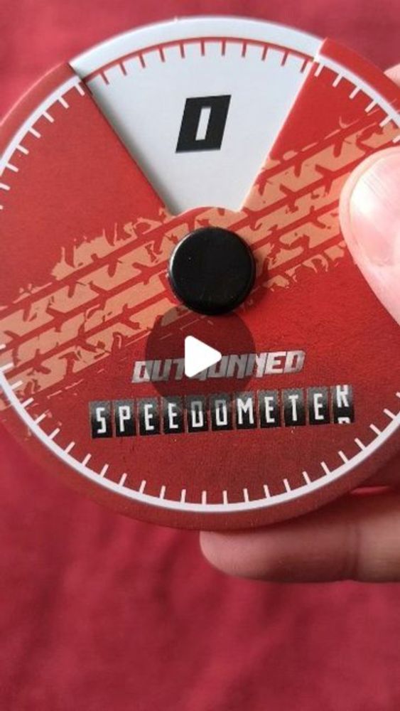 Gazpacho Soup on Instagram: "The Outgunned RPG speedometer is a cool prop/gaming aid thingy

#TTRPG #TTRPGfamily #tabletoproleplaying #tabletoprpg #outgunnedRPG #2littlemice #twolittlemice #dungeonsan...