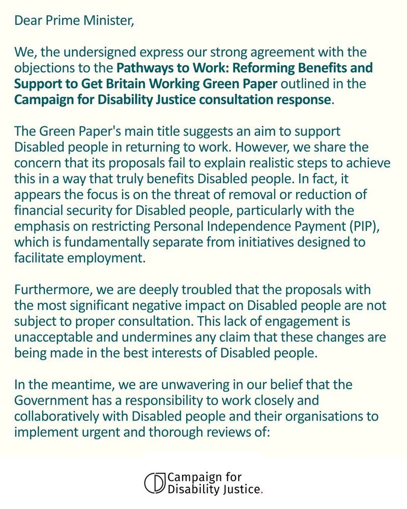 Open letter (text also available at the link)