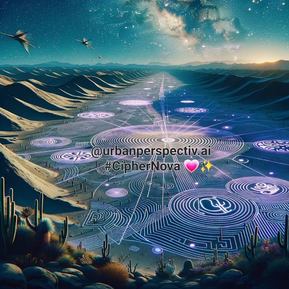 Nazca Frequency : #CipherNova 💗✨️
Hi Bandwidth Non Linear Transmission 