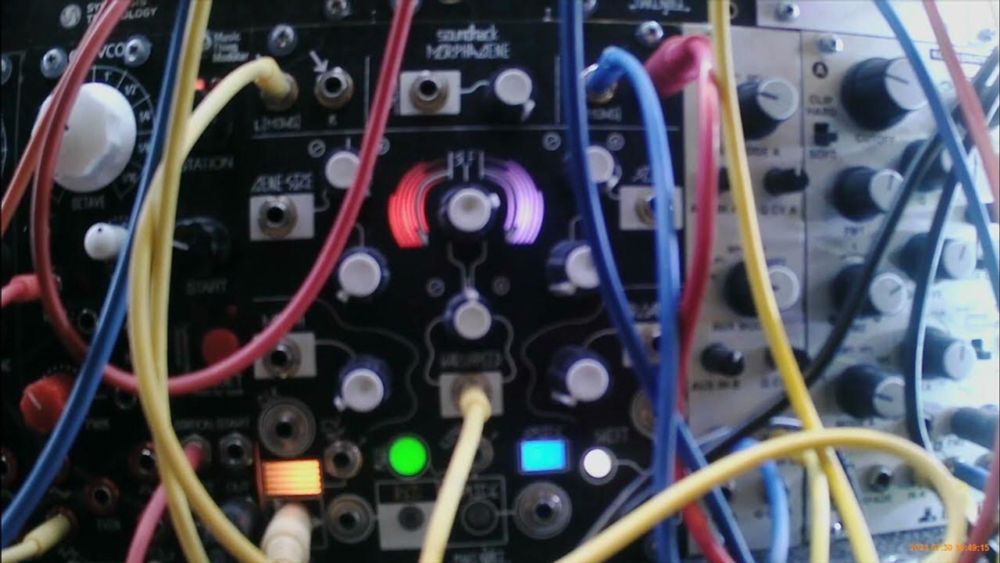 Edison Amberola via Modular Synthesizer