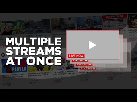 How To Run Multiple Live Streams on YouTube