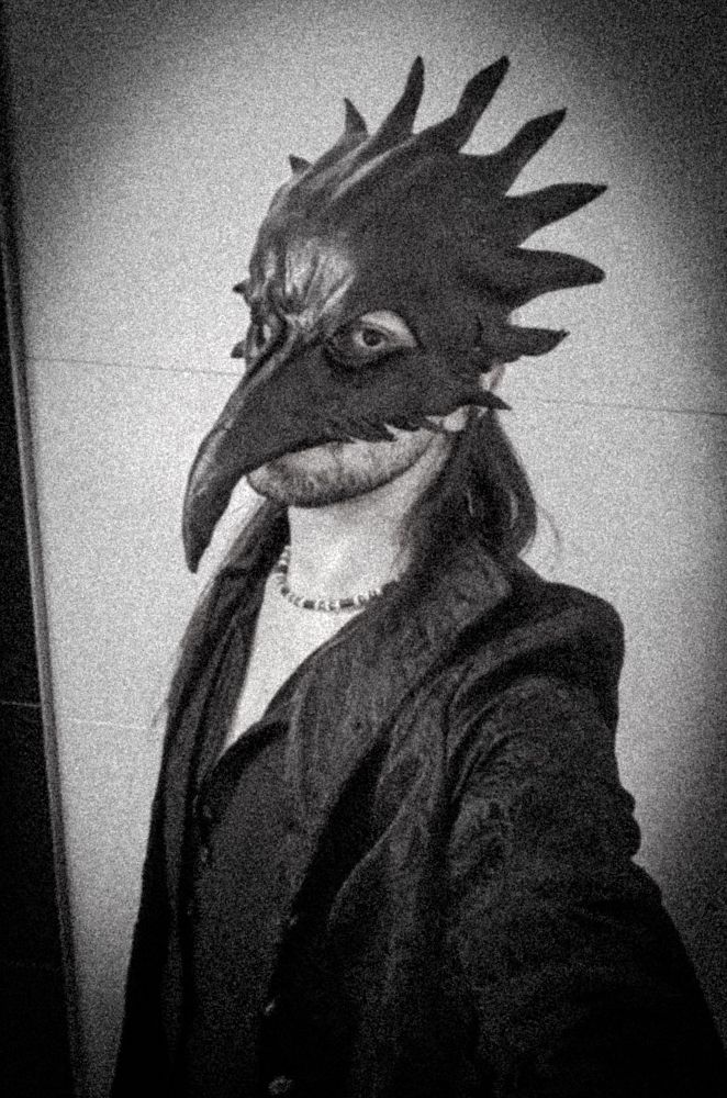 Some dork in a crow mask who happens to be me