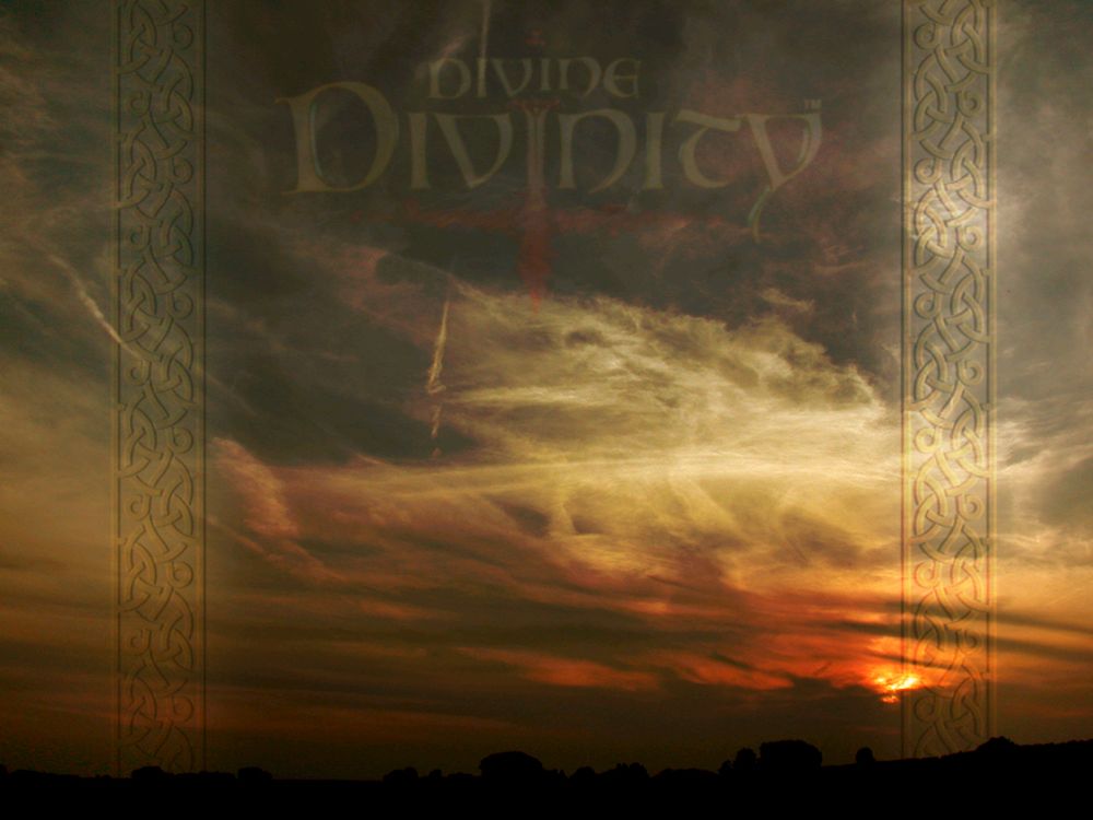 Divine Divinity's ending screen.