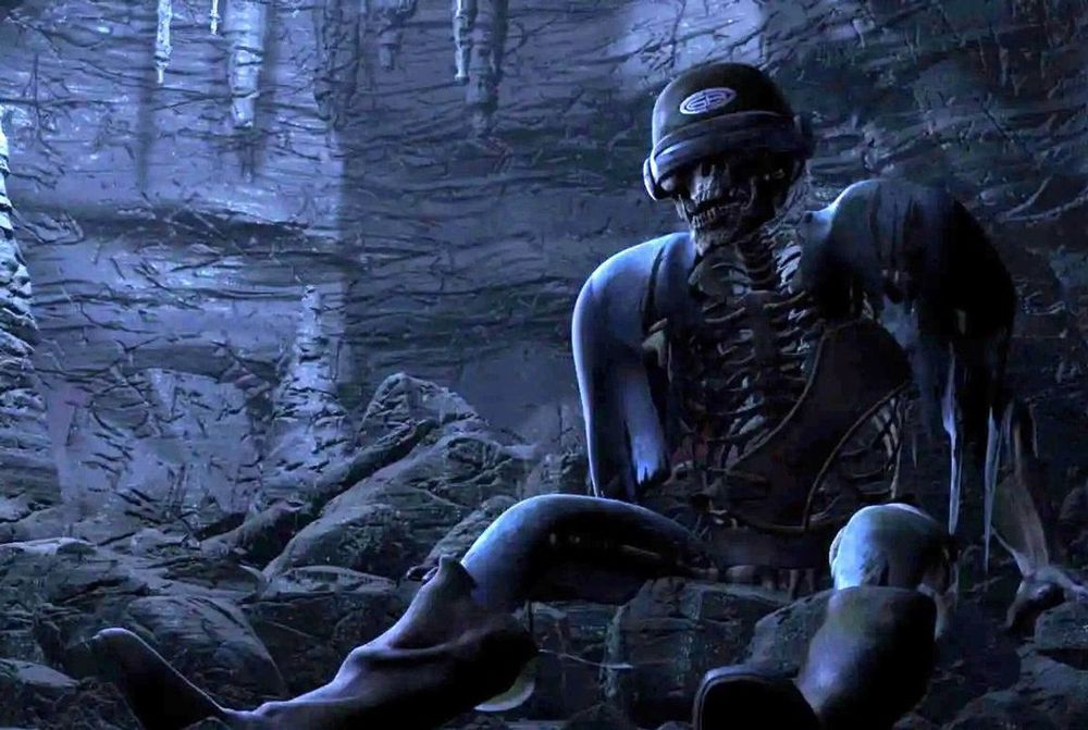 The remains of Gazerbeam from the Incredibles