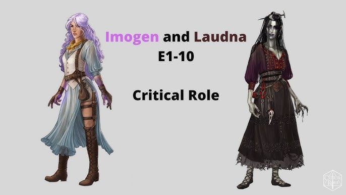 Imogen and Laudna from Critical Role