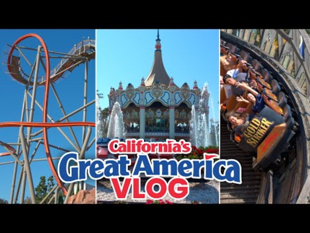 Please Don't Close This Theme Park! We Loved California's Great America in Santa Clara!