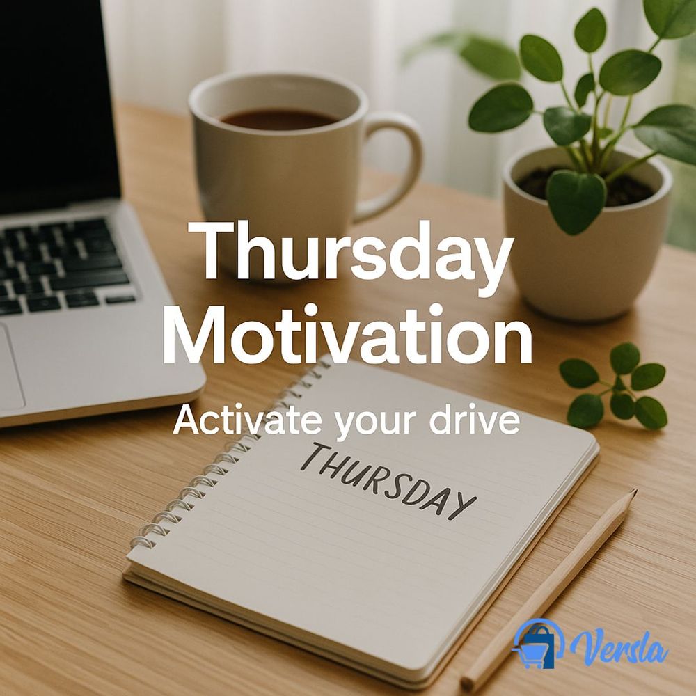 Versla -  𝗲𝘃𝗲𝗿𝘆 𝗱𝗮𝘆 𝗯𝗿𝗶𝗻𝗴𝘀 𝗮 𝗳𝗿𝗲𝘀𝗵 𝗰𝗵𝗮𝗻𝗰𝗲 𝘁𝗼 𝗴𝗲𝘁 𝗼𝗻𝗲 𝘀𝘁𝗲𝗽 𝗰𝗹𝗼𝘀𝗲𝗿 𝘁𝗼 𝘆𝗼𝘂𝗿 𝗴𝗼𝗮𝗹𝘀.