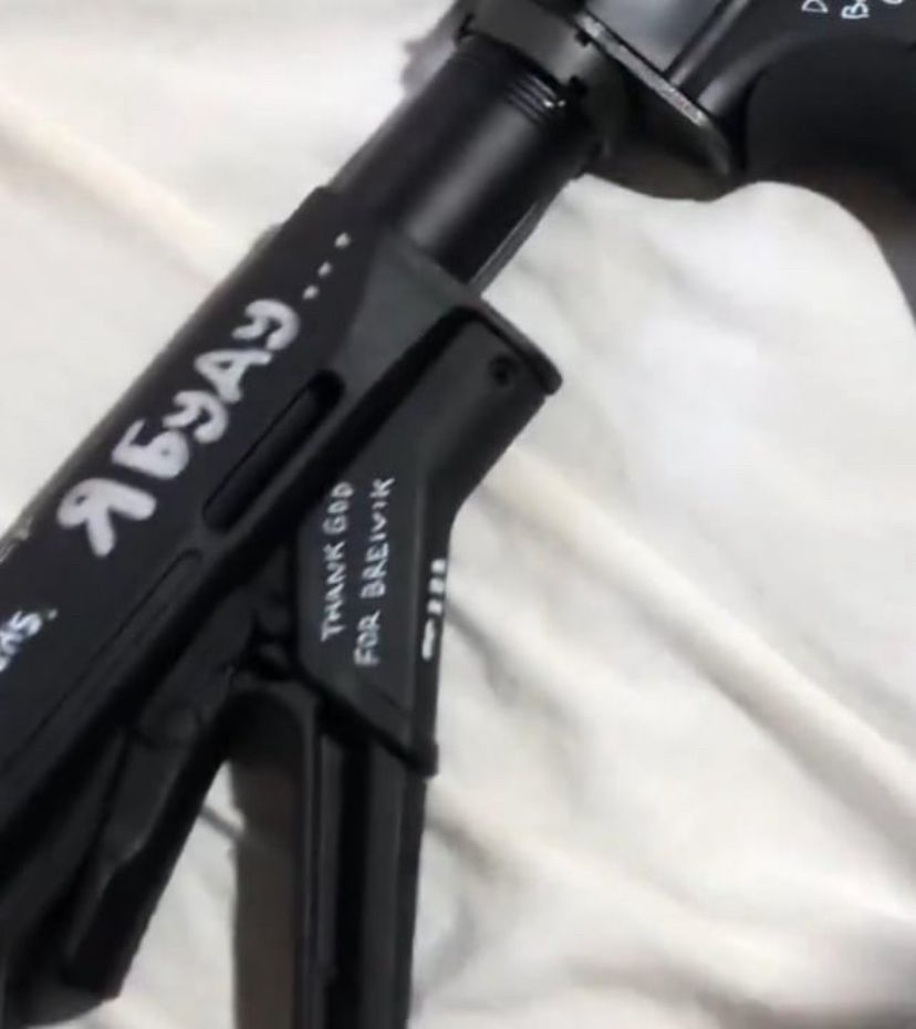 Minneapolis shooter’s rifle labeled ‘thank god for breivik’