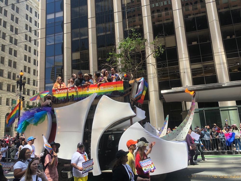 SF Pride Rino Float