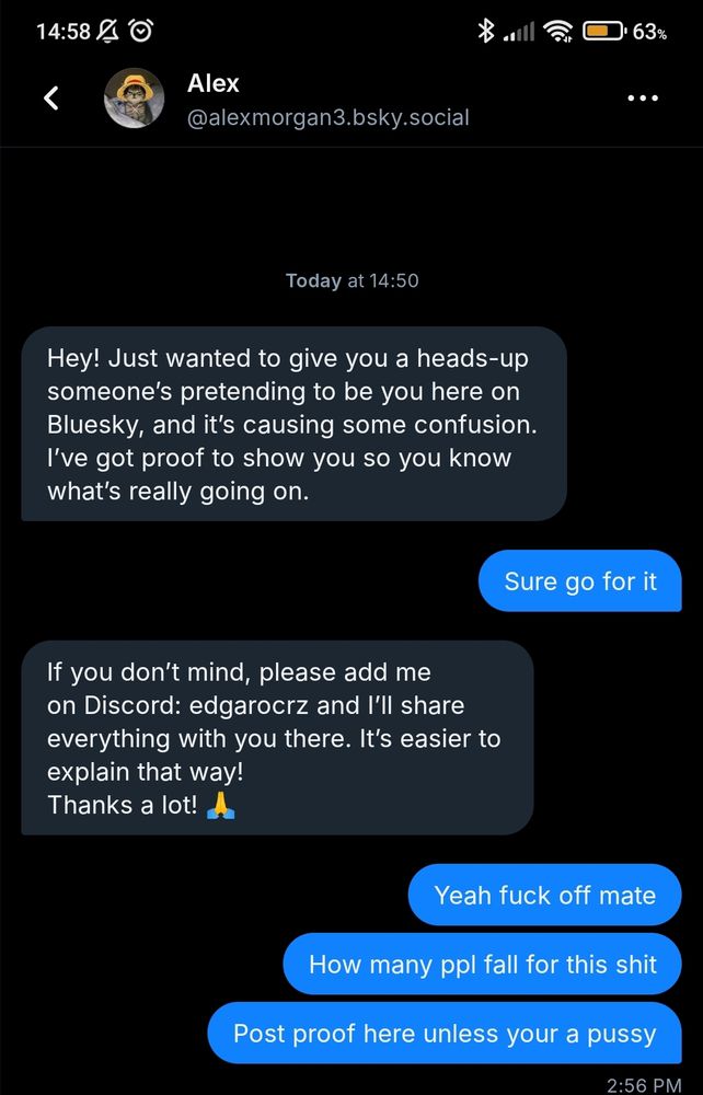 Dumb hacker trying to get my account