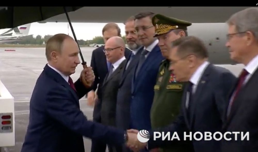 Russia's top military and political officials joined Putin in the closed city of Sarov, which houses the Russian Federal Nuclear Center, on Aug. 22.