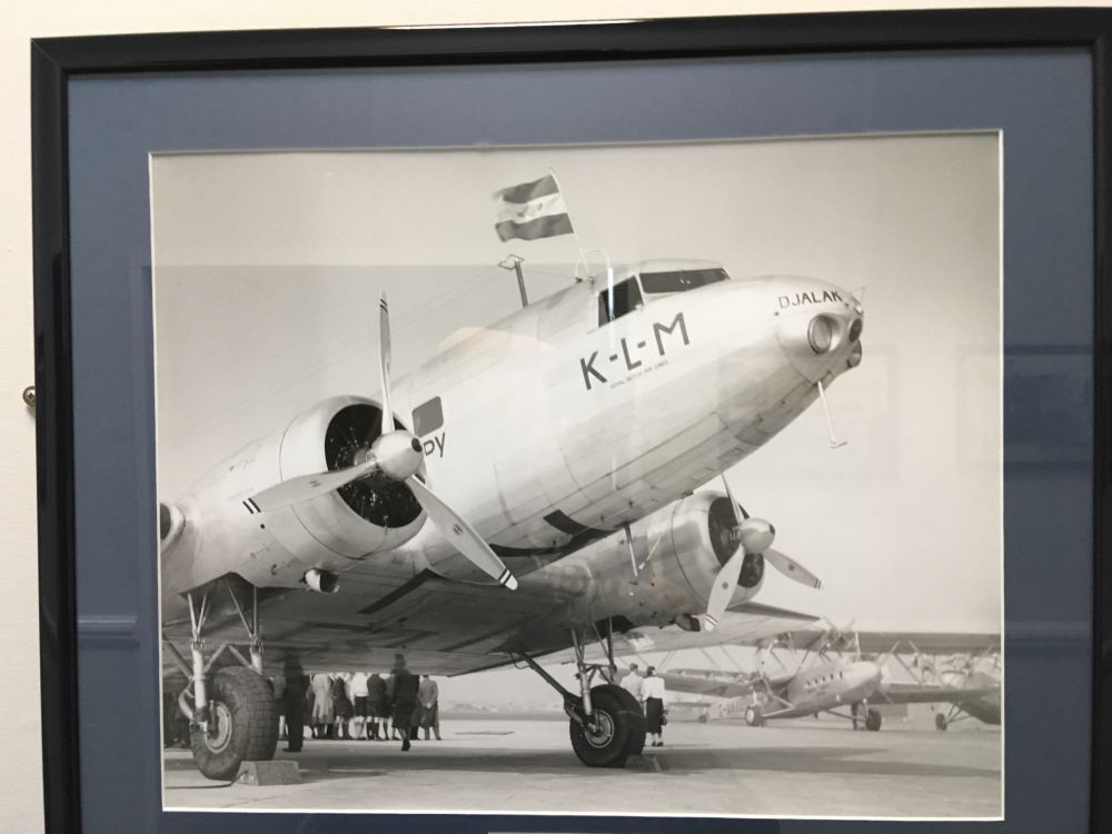Photo of KLM aircraft at Croydon Aerodrome